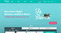 Desktop Screenshot of flynas.com
