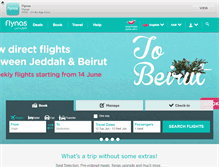 Tablet Screenshot of flynas.com